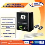 MOTOR PUERTA CORREDIZA 400KG 110V ACCESSMATIC