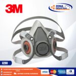RESPIRADOR MEDIA CARA 3M