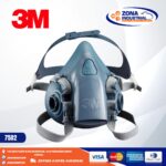 RESPIRADOR MEDIA CARA 3M